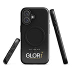 MagSafe Tough Case — All for His GLORi — Black — iPhone 16