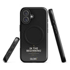 MagSafe Tough Case — In the Beginning — Black — iPhone 16