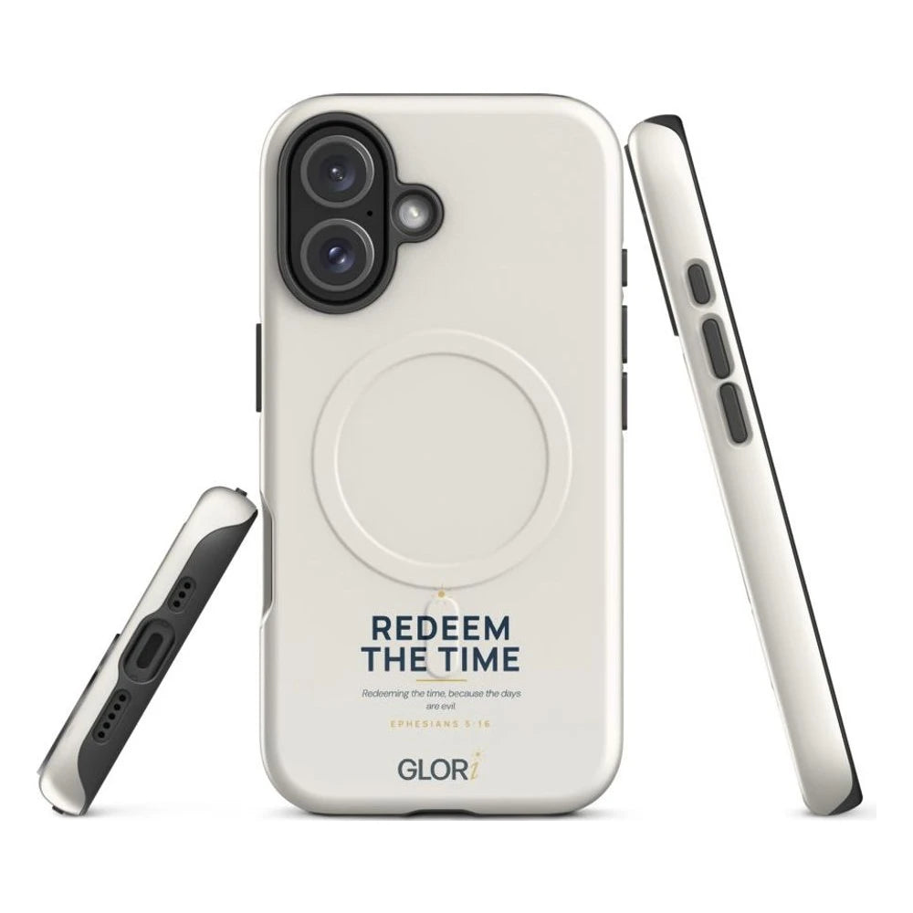 MagSafe Tough Case — Redeem the Time — Cream — iPhone 16