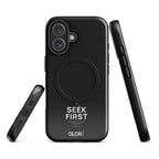 MagSafe Tough Case — Seek First — Black — iPhone 16