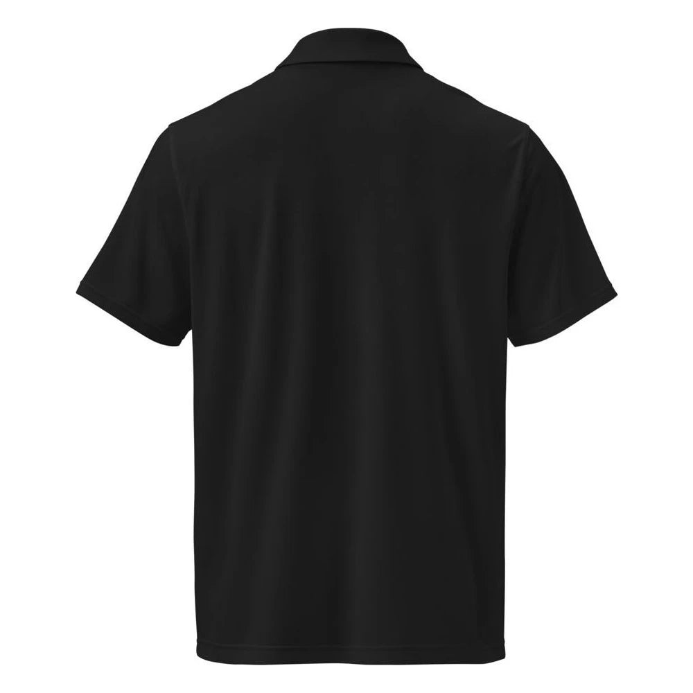 Black, back view