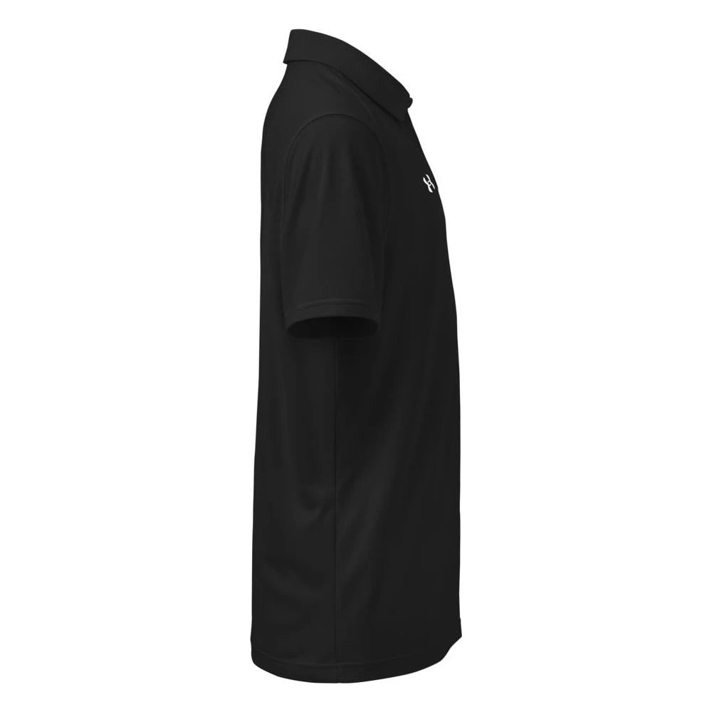 Black, right side view