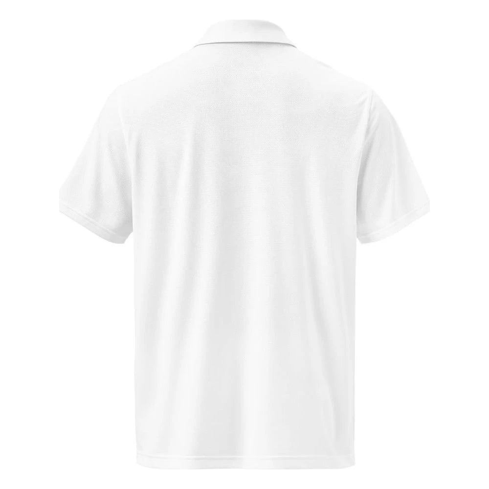 White, back view