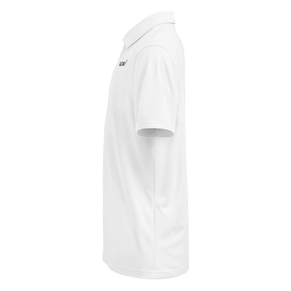 White, left side view