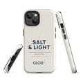 iPhone Tough Case — Salt and Light — Cream — iPhone 14