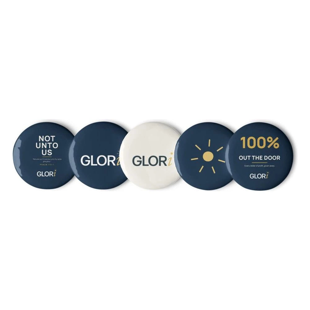 Pin Button Set — Printful set of pin buttons