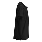 Black, right side view