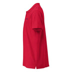 Red, left side view