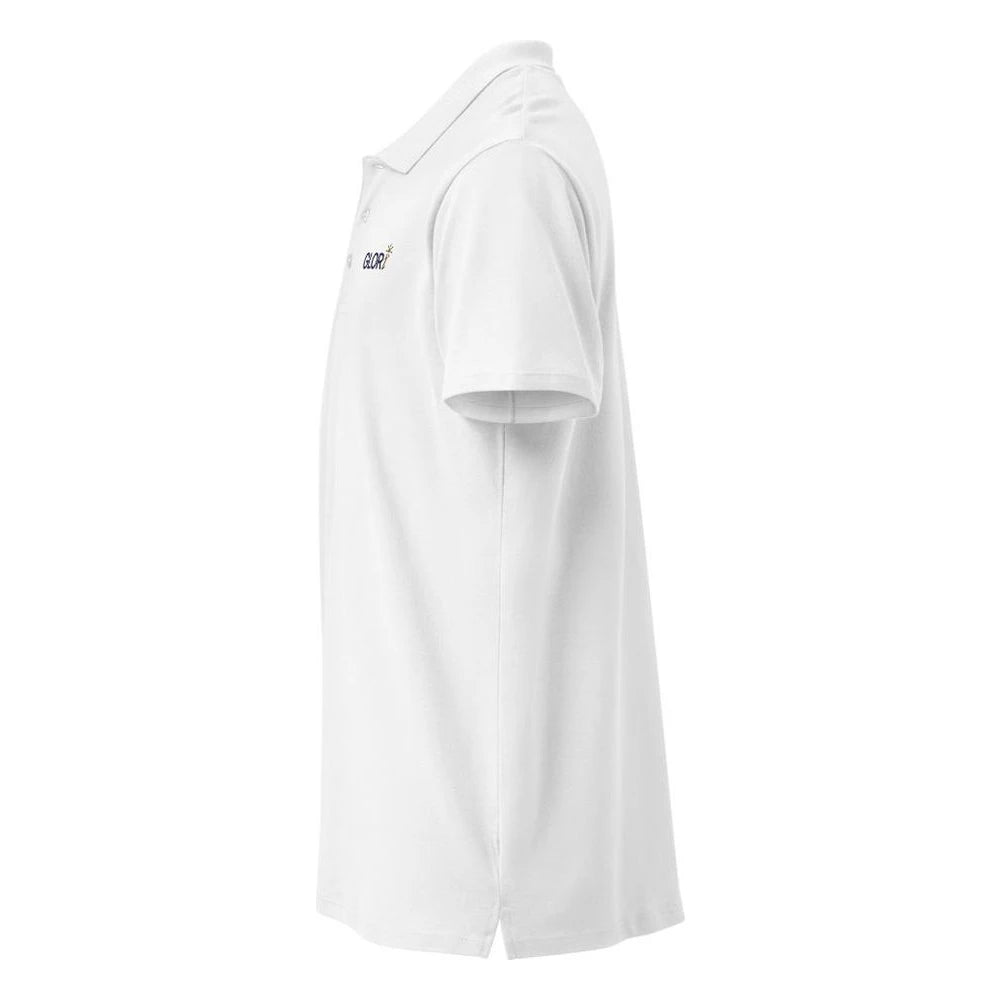 White, left side view