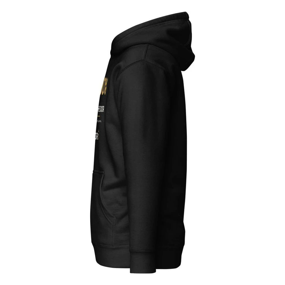 Black, left side view