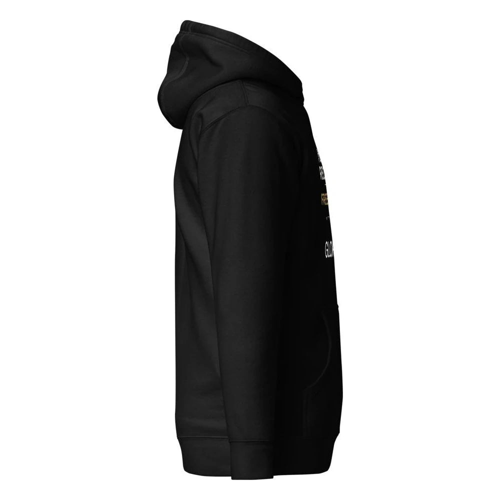 Black, right side view