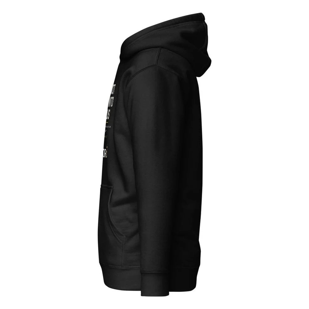 Black, left side view