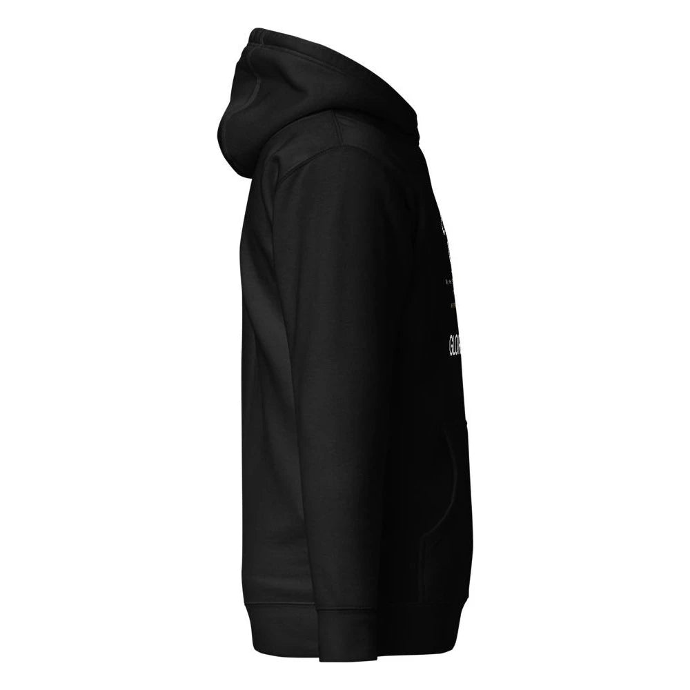 Black, right side view