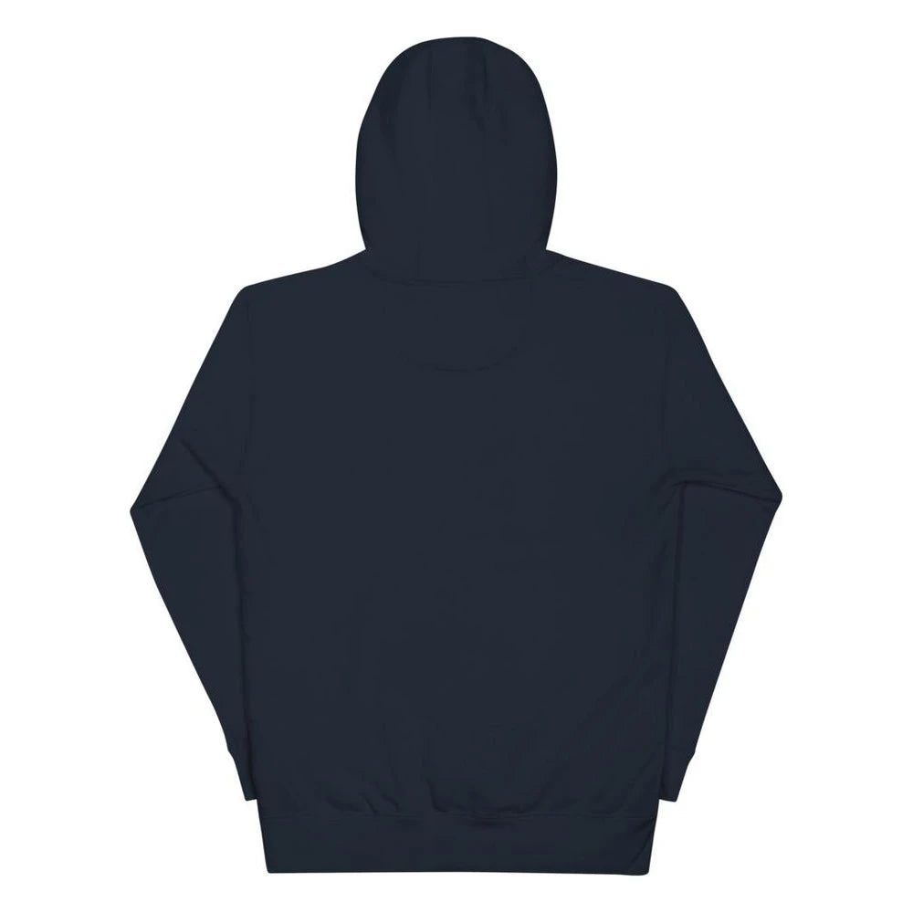 Navy Blazer, back view