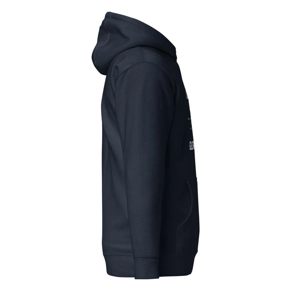 Navy Blazer, right side view