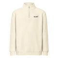 Embroidered Quarter-Zip — Sandshell
