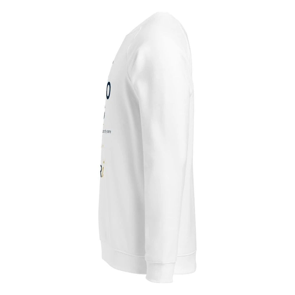 White, left side view