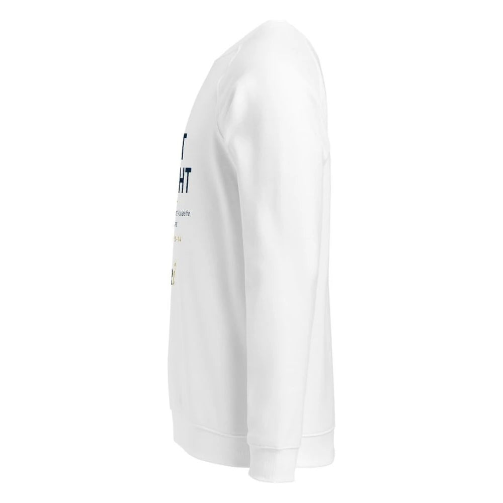 White, left side view