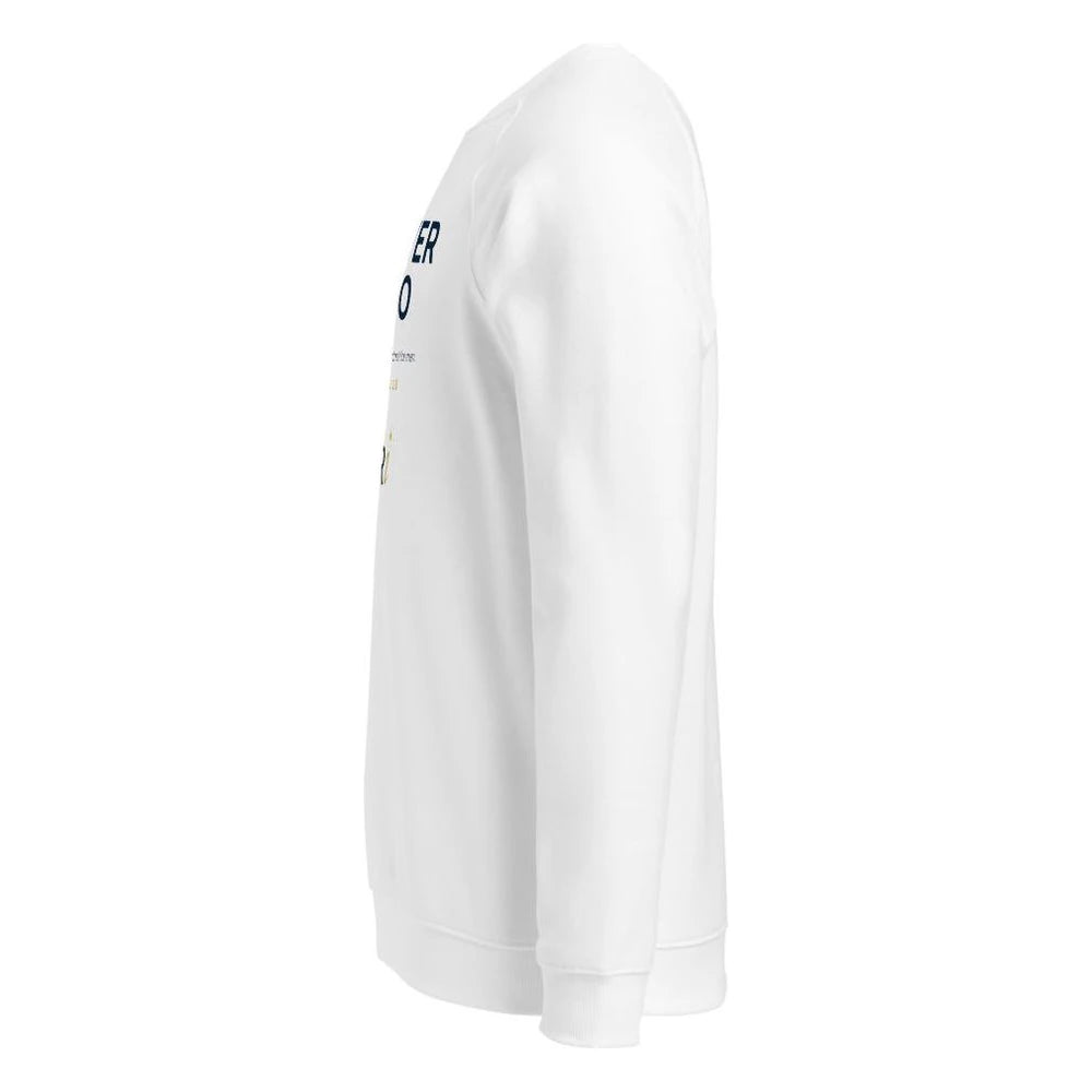 White, left side view