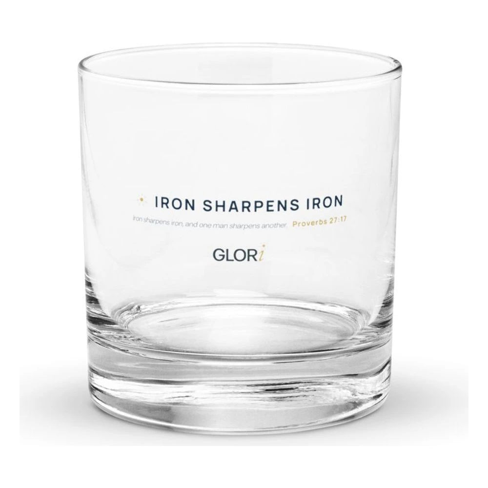 Rocks Glass — Iron Sharpens Iron