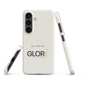 Galaxy Slim Snap Case — All for His GLORi — Cream — Samsung Galaxy S24