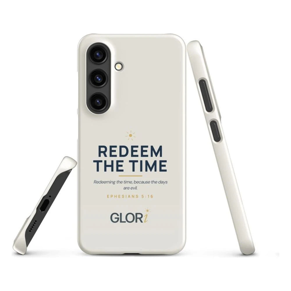 Galaxy Slim Snap Case — Redeem the Time — Cream — Samsung Galaxy S24