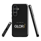 Galaxy Tough Case — All for His GLORi — Black — Samsung Galaxy S24