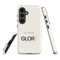Galaxy Tough Case — All for His GLORi — Cream — Samsung Galaxy S24