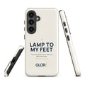 Galaxy Tough Case — Lamp to My Feet — Cream — Samsung Galaxy S24