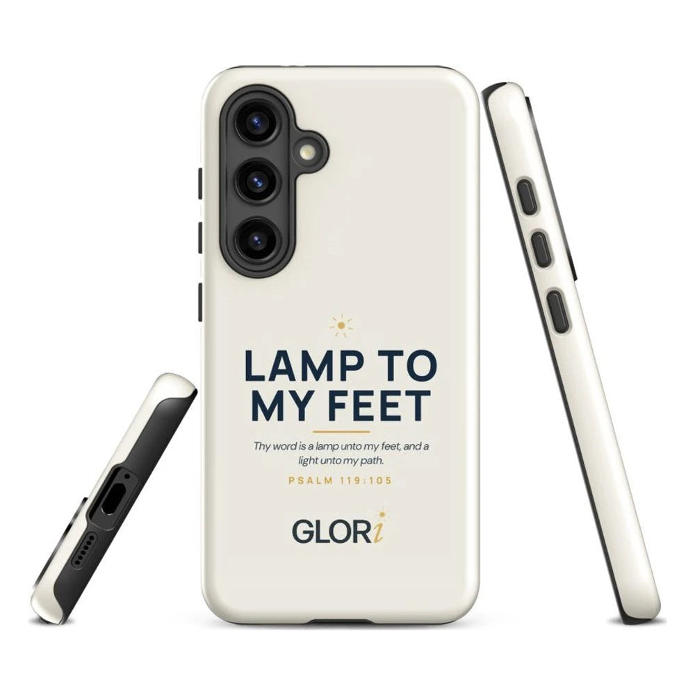 Galaxy Tough Case — Lamp to My Feet — Cream — Samsung Galaxy S24