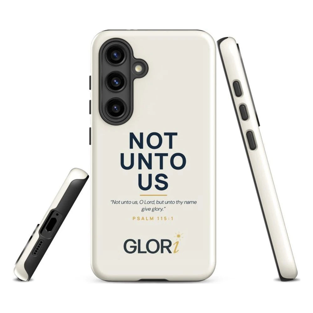 Galaxy Tough Case — Not Unto Us — Cream — Samsung Galaxy S24