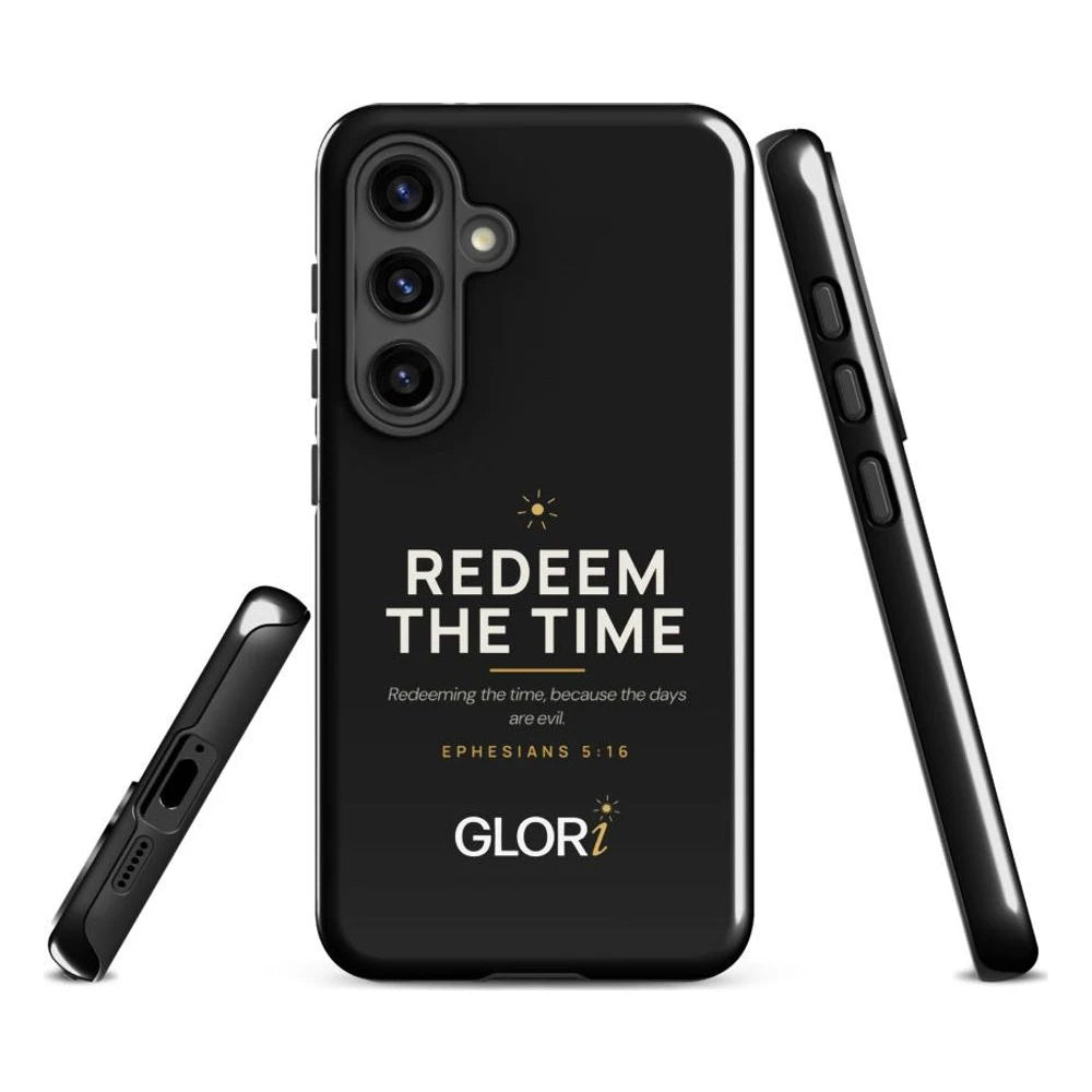 Galaxy Tough Case — Redeem the Time — Black — Samsung Galaxy S24