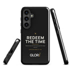 Galaxy Tough Case — Redeem the Time — Black — Samsung Galaxy S24