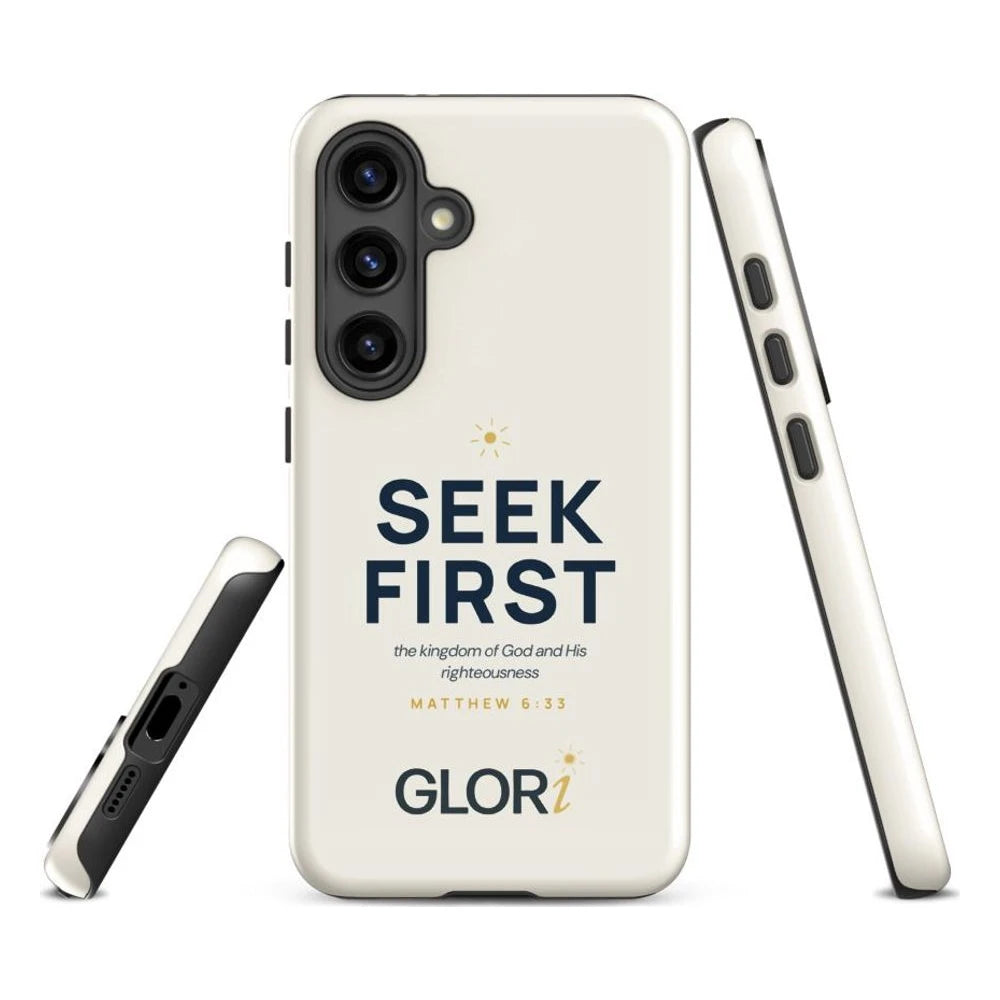 Galaxy Tough Case — Seek First — Cream — Samsung Galaxy S24