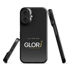 Slim Snap Case — All for His GLORi — Black — iPhone 16
