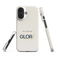 Slim Snap Case — All for His GLORi — Cream — iPhone 16