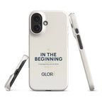 Slim Snap Case — In the Beginning — Cream — iPhone 16