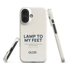 Slim Snap Case — Lamp to My Feet — Cream — iPhone 16