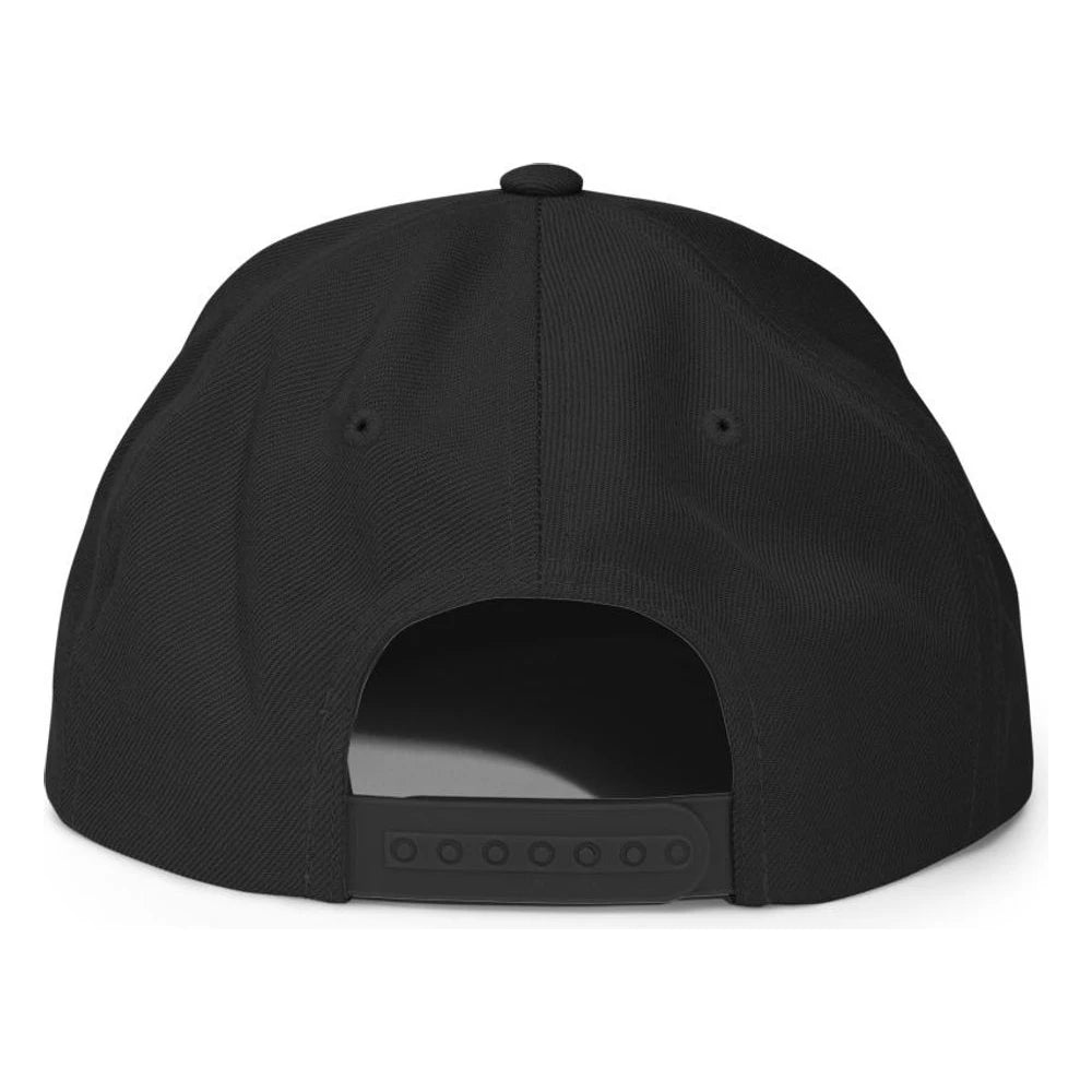 Black, back view