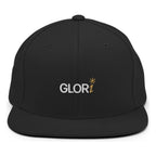 Black, front view