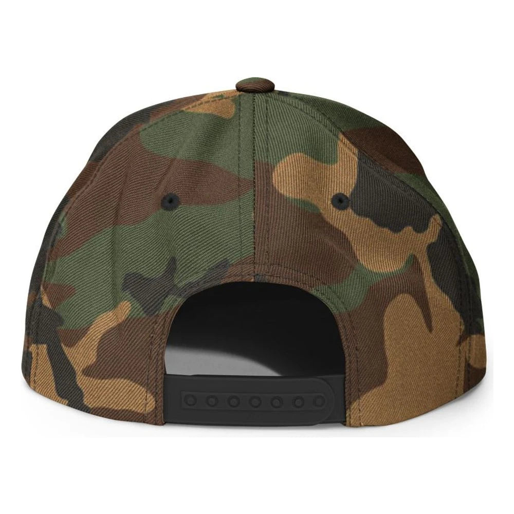 Green Camo, back view