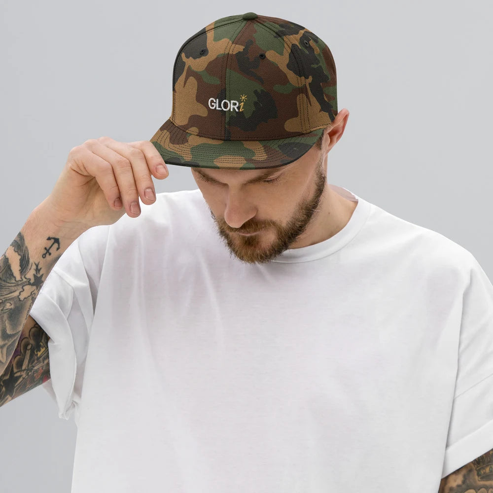 Green Camo, on model view