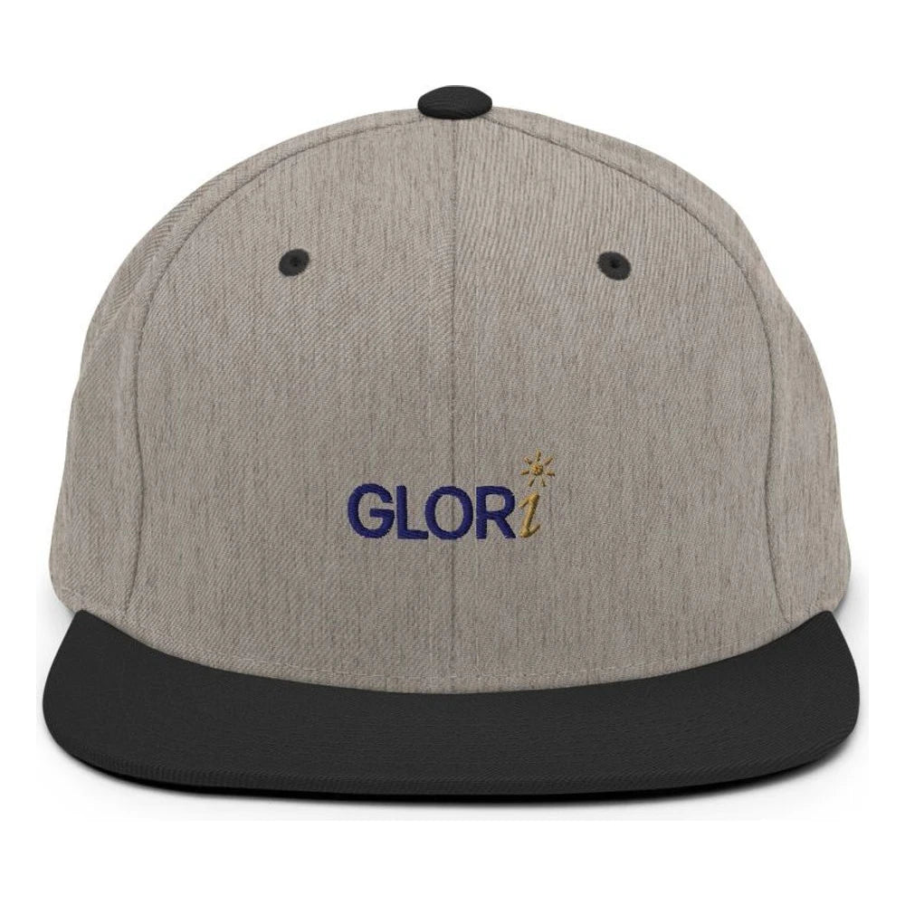 Heather/Black, front view
