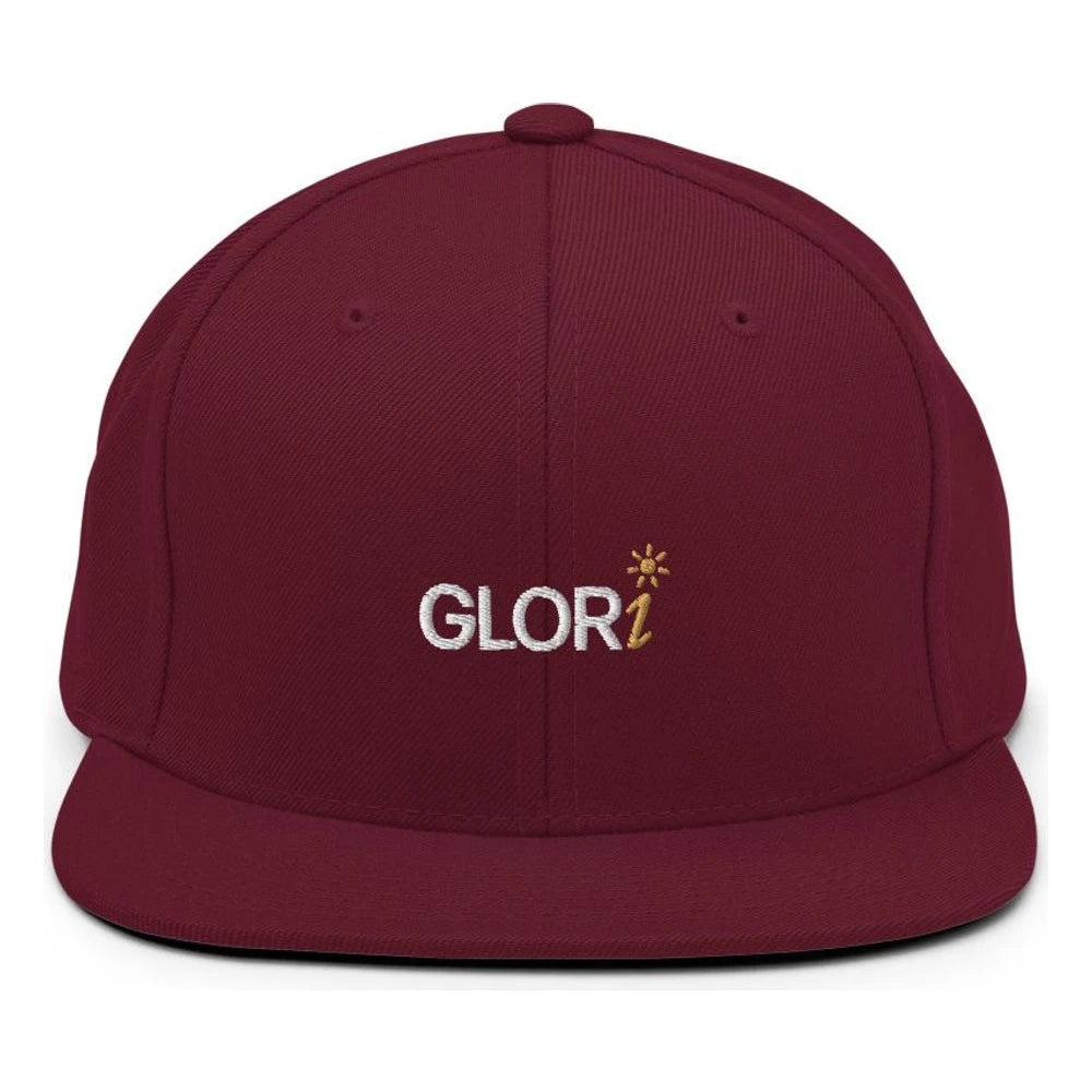 Maroon, front view