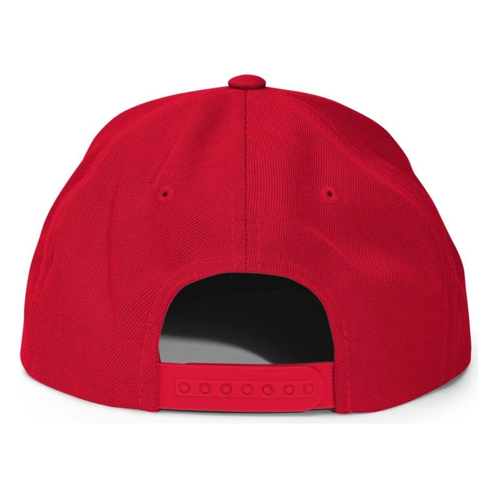 Red, back view