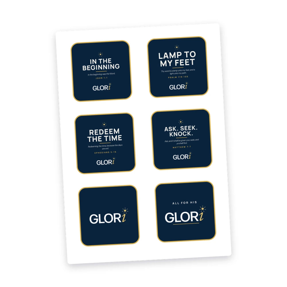 Laptop Sticker Sheet — Tech Verses