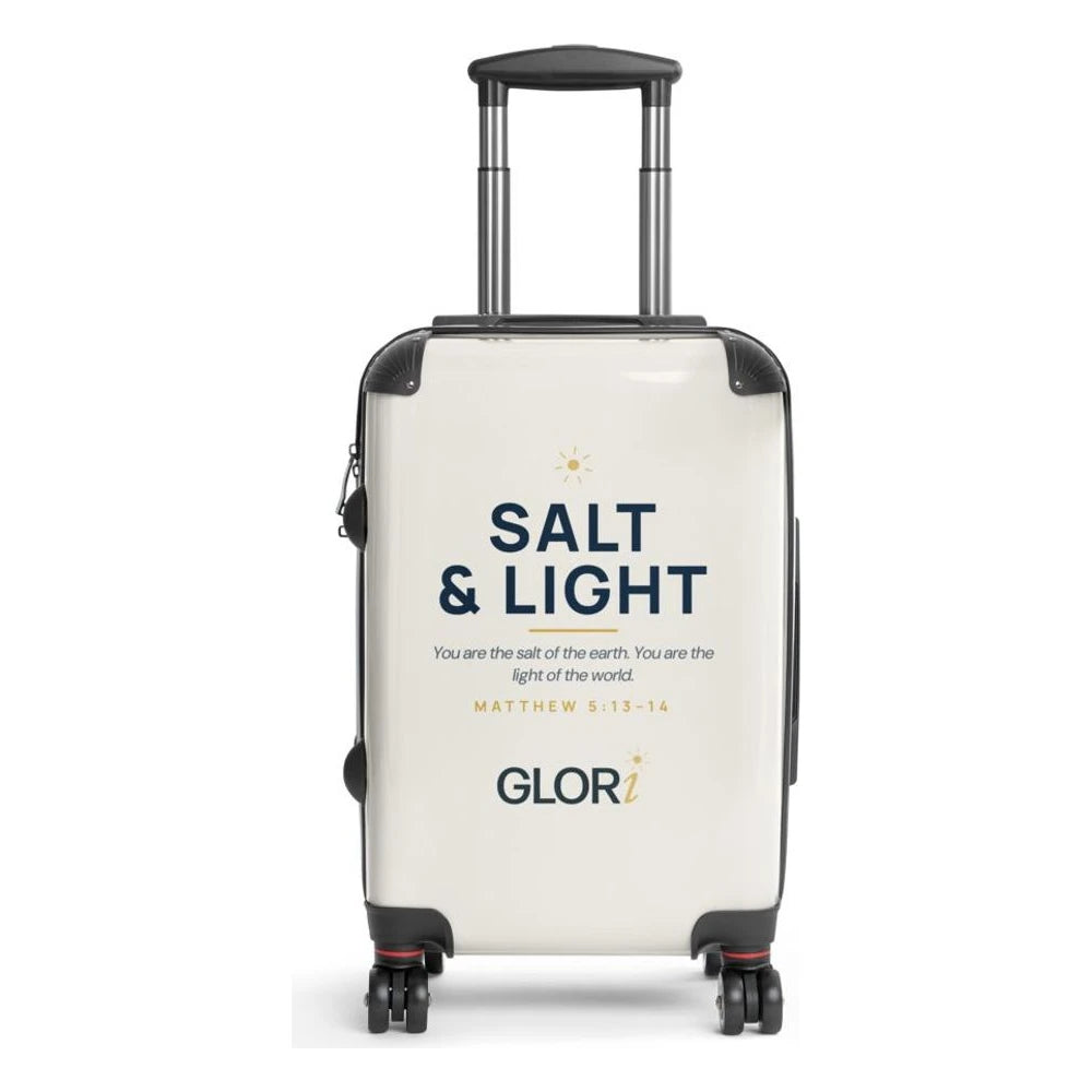 Carry-On Suitcase — Salt and Light — Cream