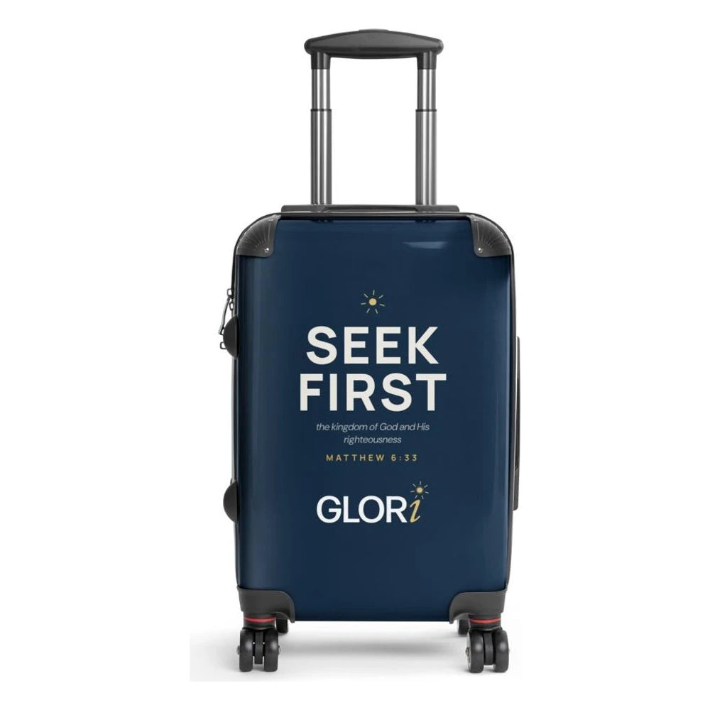 Carry-On Suitcase — Seek First — Navy
