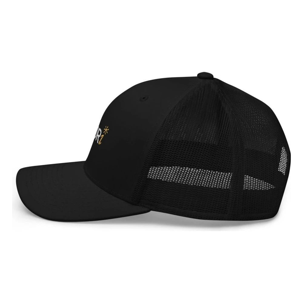 Black, left side view