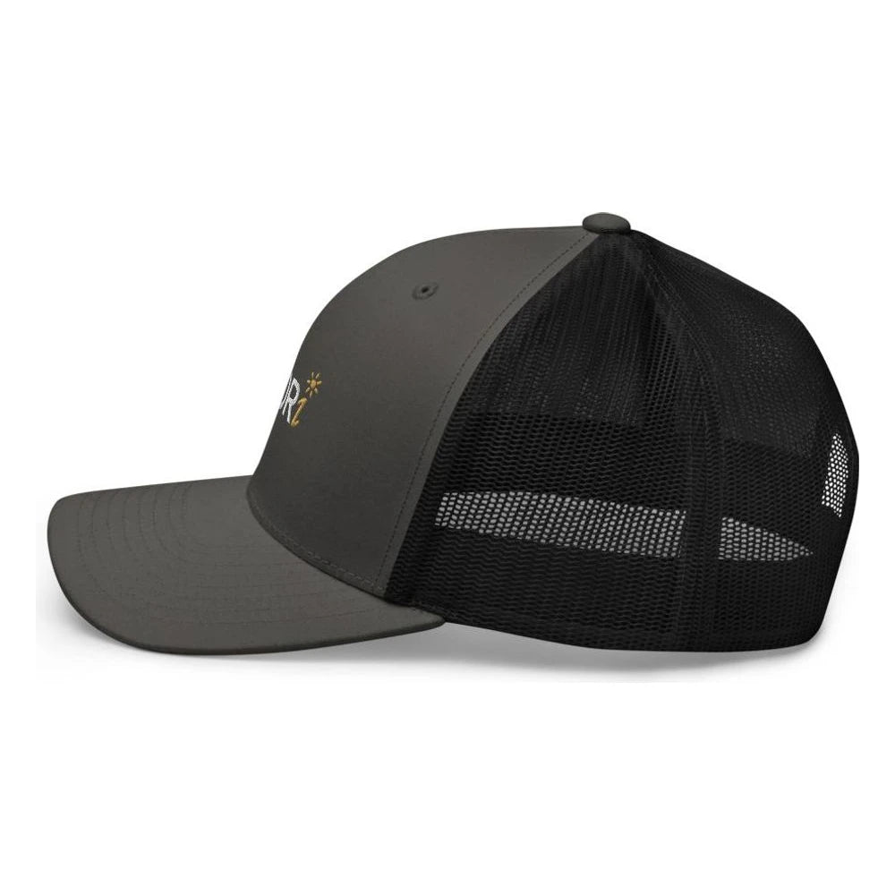 Charcoal/ Black, left side view